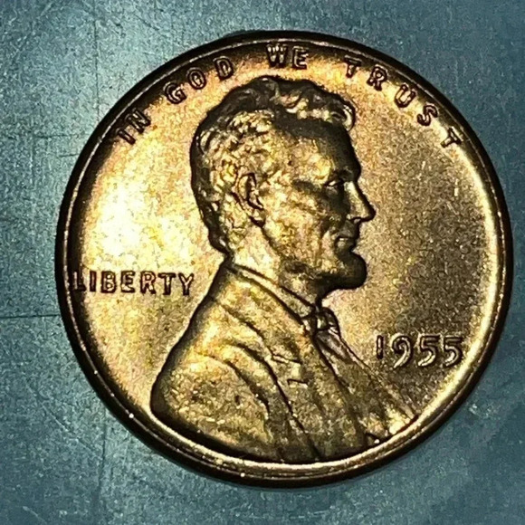 UNC 1955 Lincoln Wheat Cent Poor Man’s DDO - Picture 1 of 4